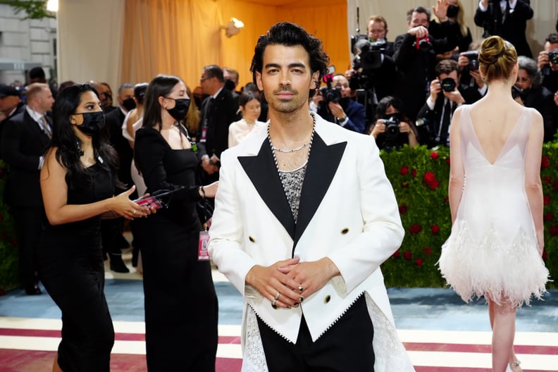 Joe Jonas's Chrome Nails at 2022 Met Gala POPSUGAR Beauty