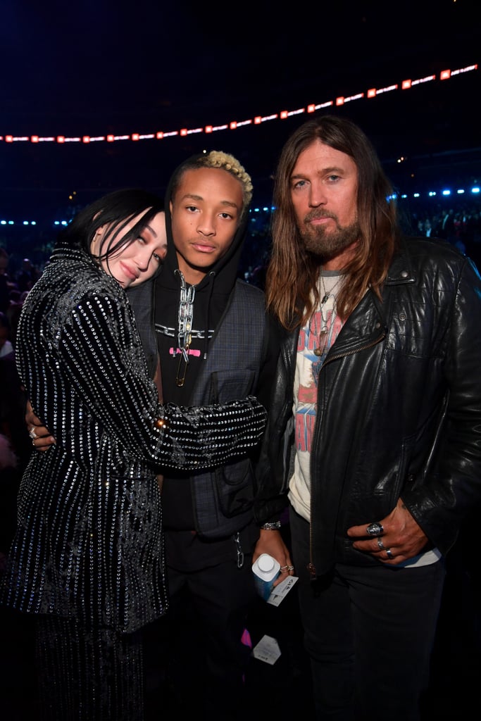 Pictured: Noah Cyrus, Jaden Smith and Billy Ray Cyrus