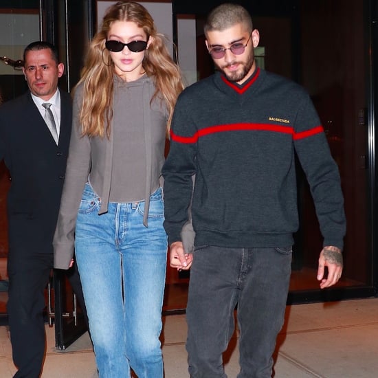 Gigi Hadid's Red Dr. Martens Boots