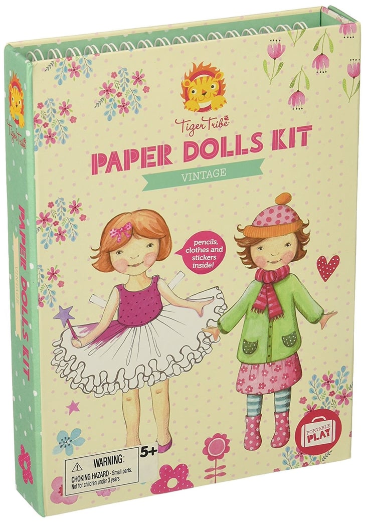 Vintage Paper Dolls Kit '80s Toys You Can Buy Now POPSUGAR Family