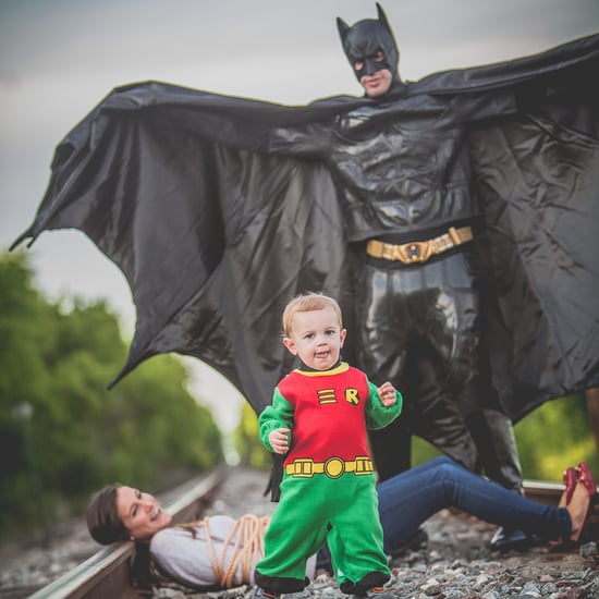 Batman-Themed Family Photos