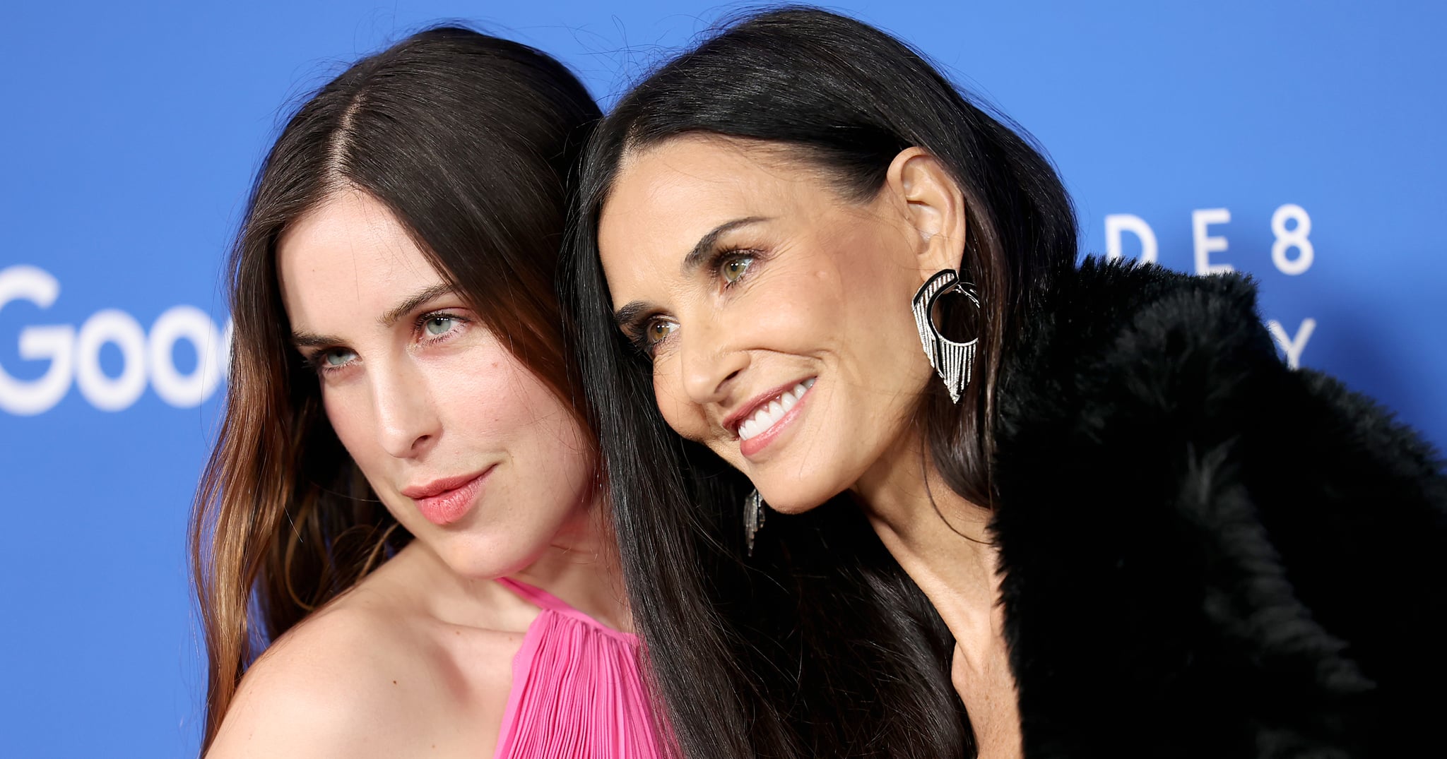 Demi Moore and Scout Willis Look Nearly Identical in Matching Neon Dresses