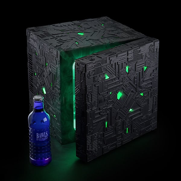 Borg Cube fridge