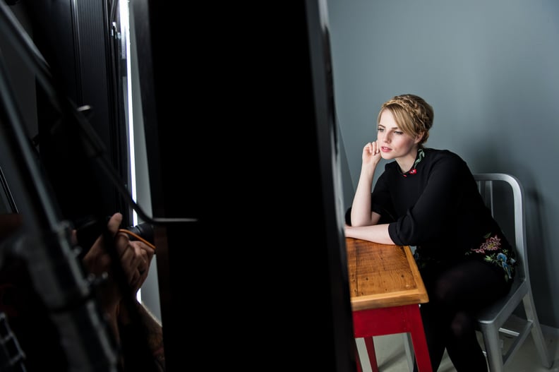 Lucy Boynton at the 2015 Toronto International Film Festival