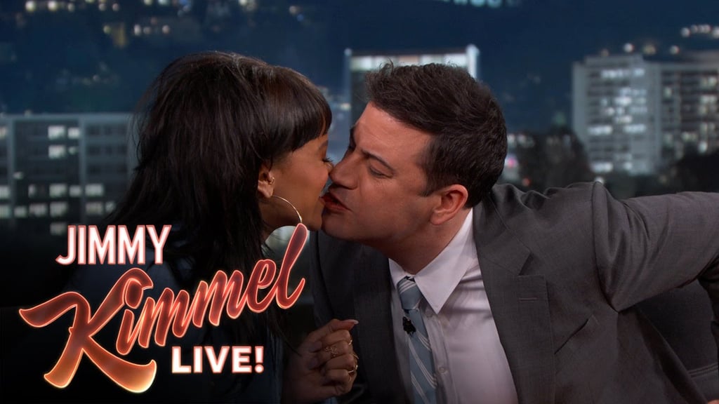 Rihanna and Jimmy Kimmel