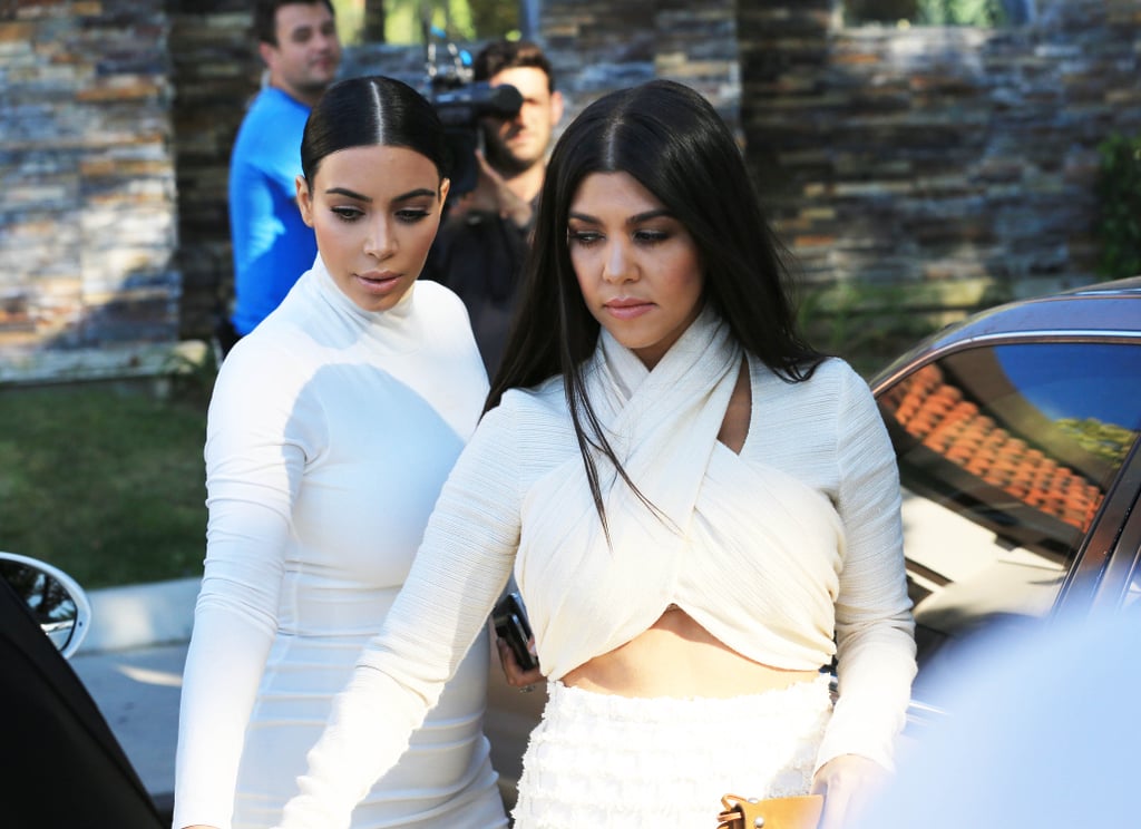 Kourtney Kardashian With Kim and Khloe After Split | Photos