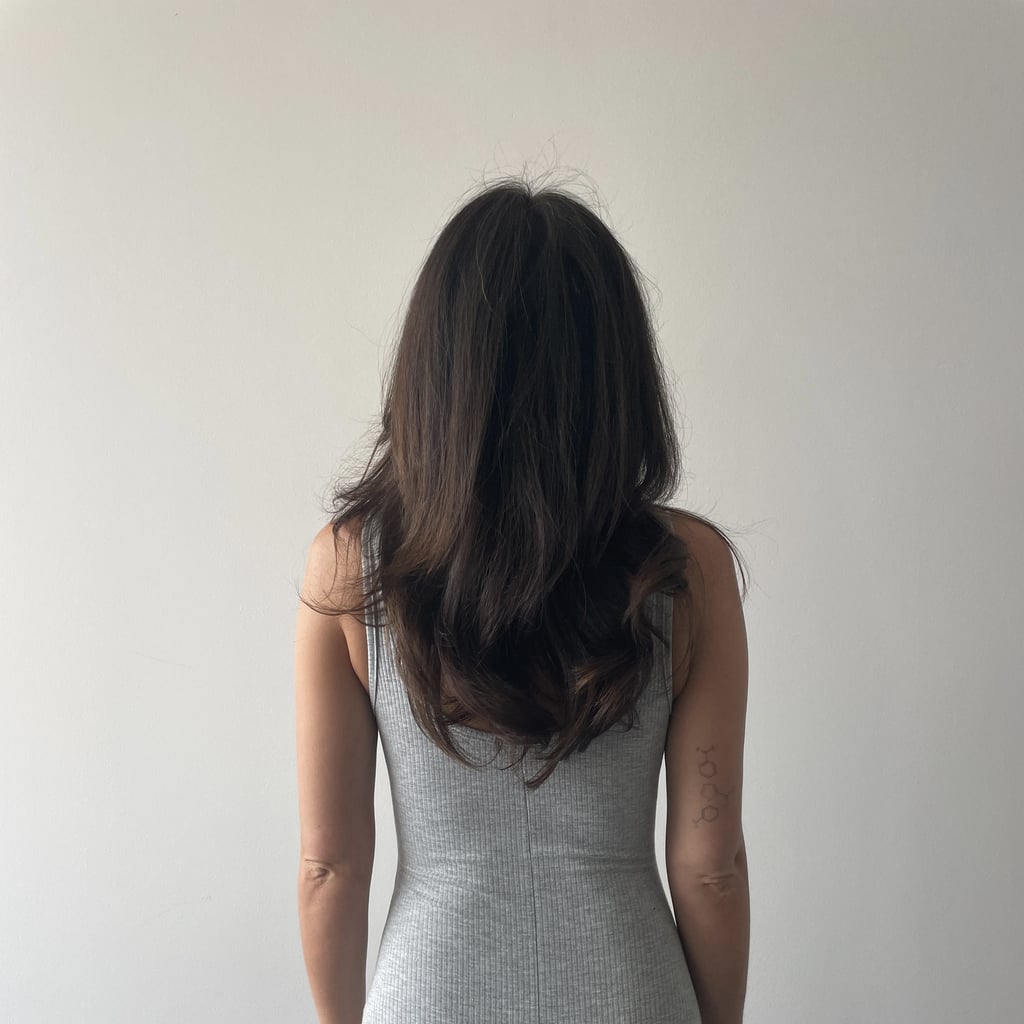 I Tried a T-Shirt Hair Hack For Shiny Hair: See Photos
