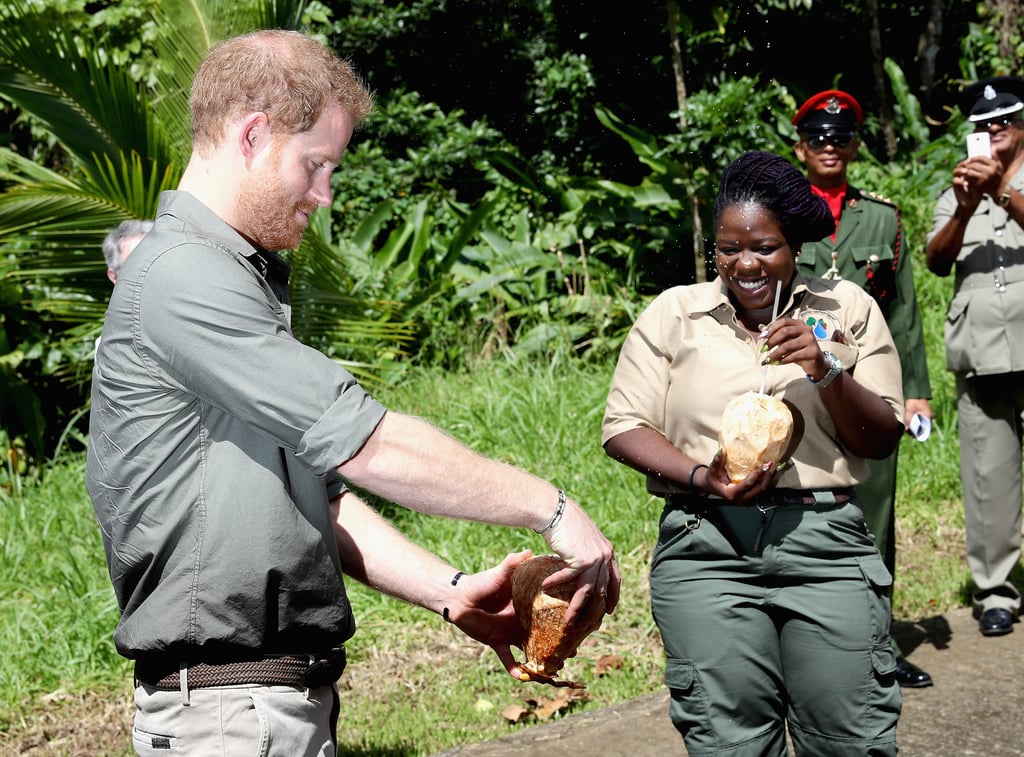 Prince Harry in Saint Vincent and the Grenadines 2016