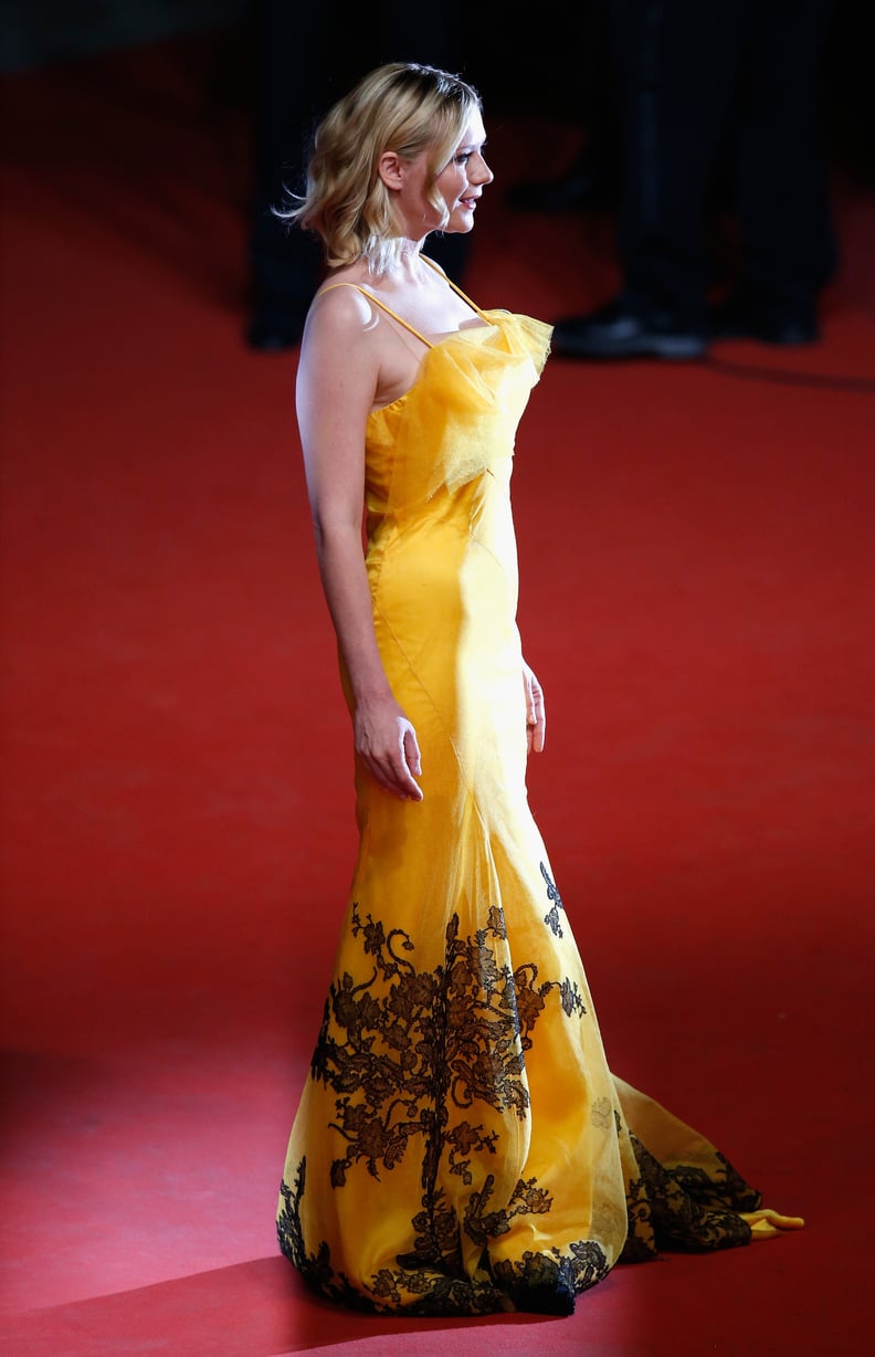 Kirsten Dunst Let the Light Shine on Her John Galliano For Maison Margiela Gown