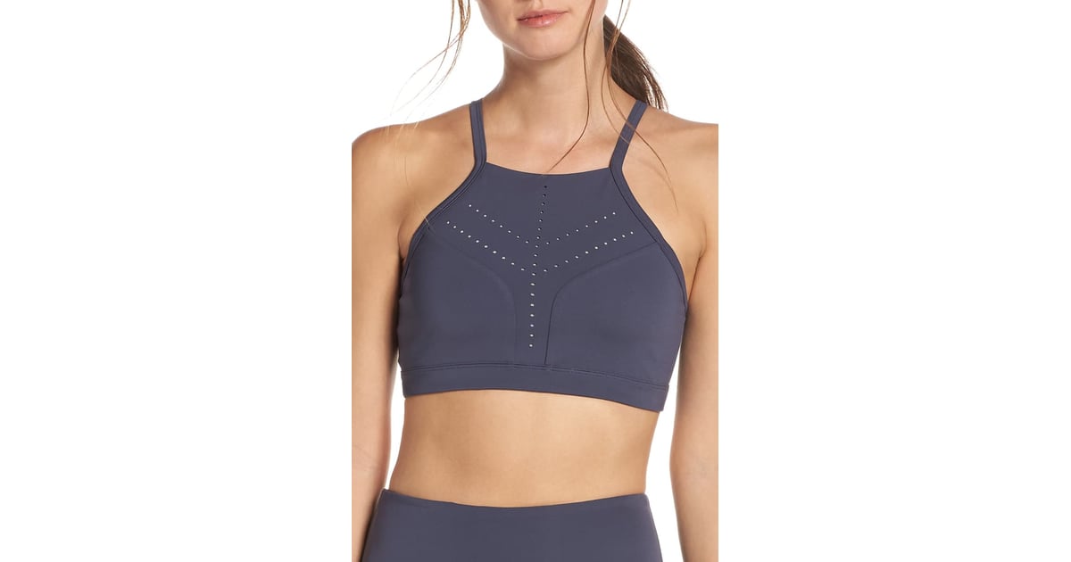 Zella Hydra Perforated Sports Bra, 50 Sports Bras We'd Recommend Sweating  in, All $50 or Less