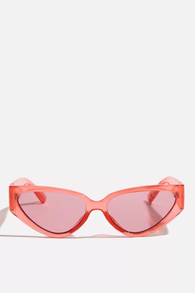 Topshop Vanessa Red Sunglasses by Skinnydip