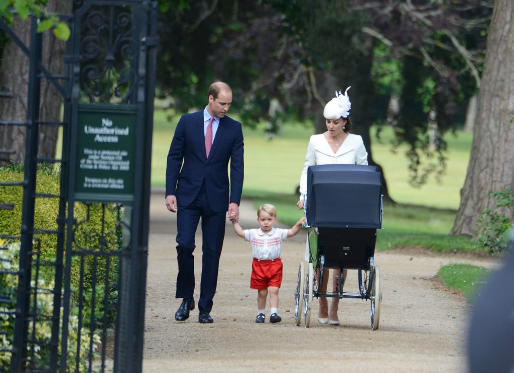 Prince George at Princess Charlotte's Christening | Pictures