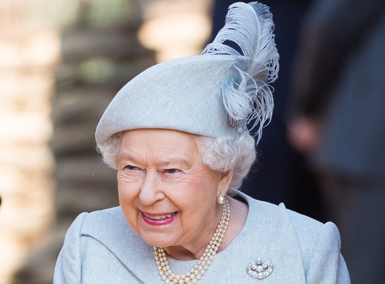 Queen Elizabeth II attends an exhibit opening at the London Zoo in 2016.
