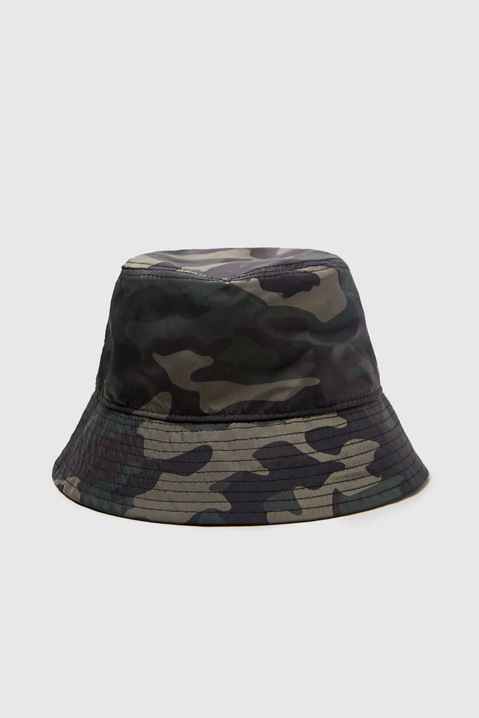 Zara Camouflage Bucket Hat