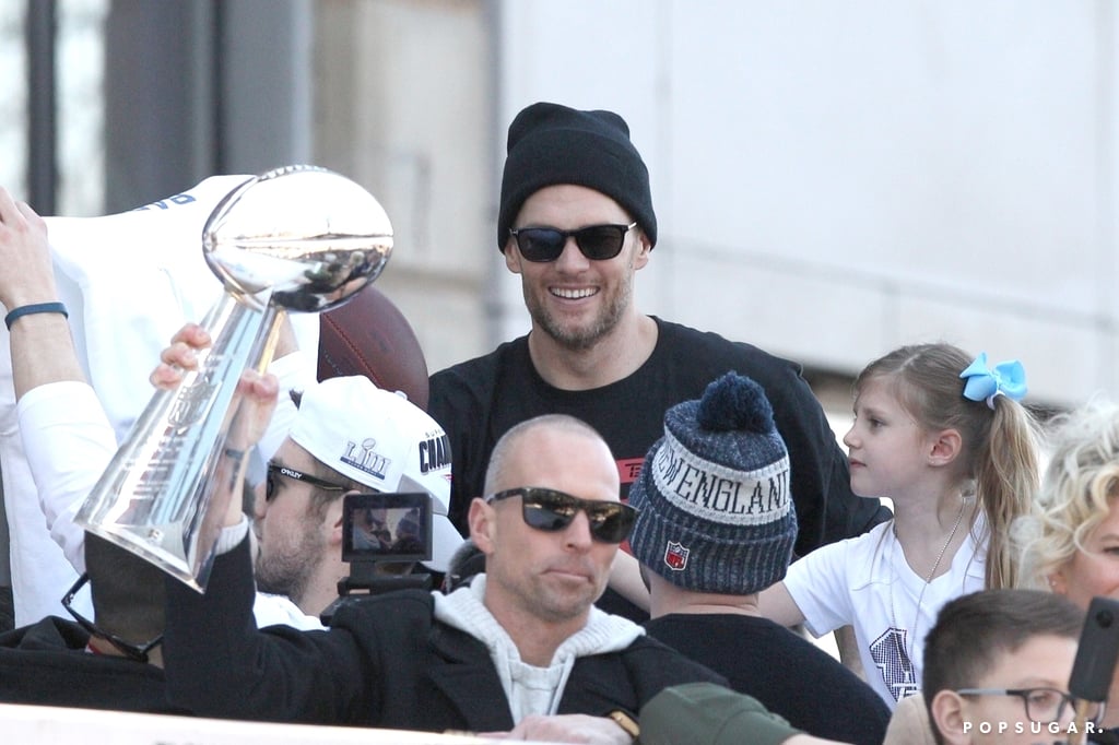 Tom Brady and His Family at 2019 Super Bowl Parade
