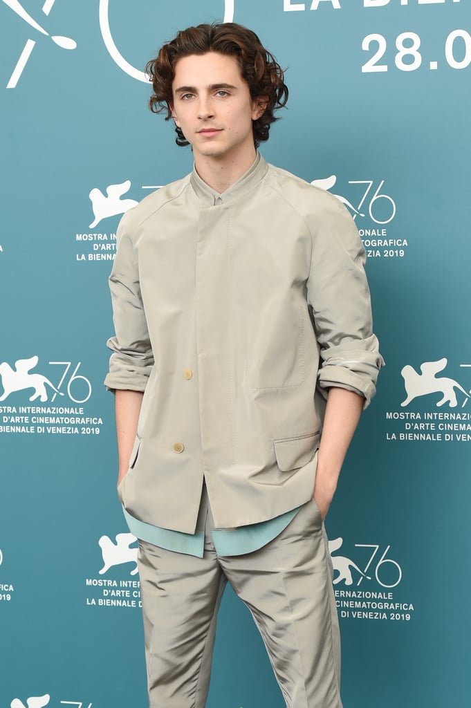 Timothée Chalamet at a Photo Call For The King