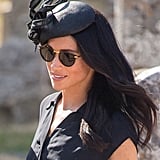 At the Sentebale Polo Match, Meghan 