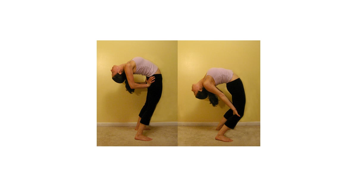 Stretch It Standing Spinal Arch POPSUGAR Fitness