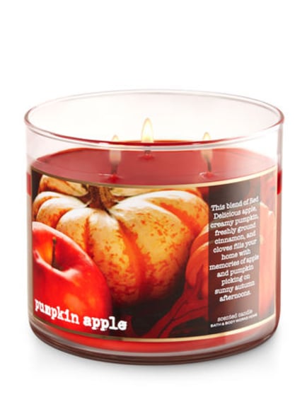 Pumpkin Apple candle ($23)