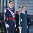 Queen Letizia's Cobalt Blue Gown Looks Simple — Until You Look at It From the Side