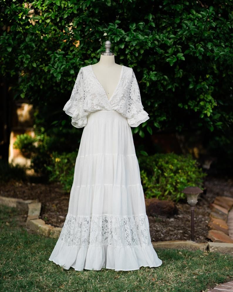 Bohemian Wedding Dress