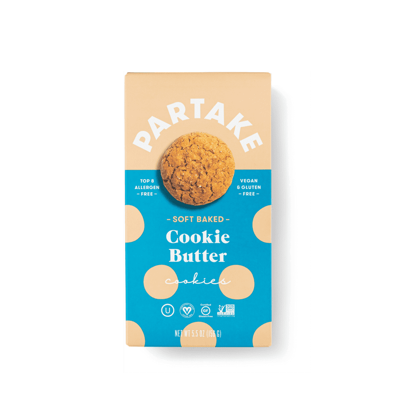 Partake Soft Baked Cookies - Cookie Butter
