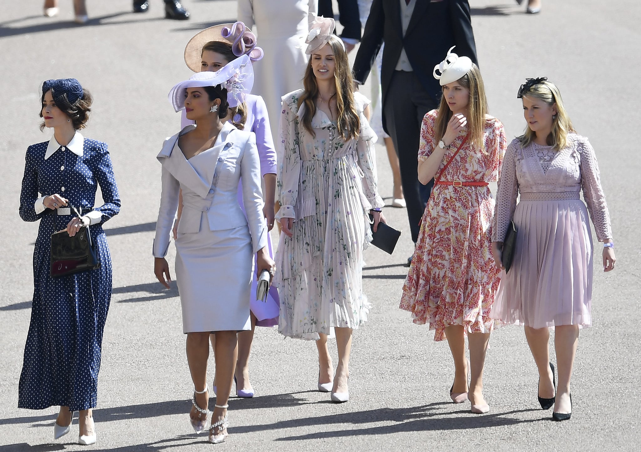 priyanka chopra meghan markle wedding outfit