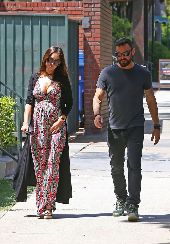 Megan Fox and Brian Austin Green in LA After Pregnancy News