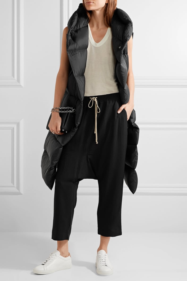 Rick Owens Quilted Shell Down Vest