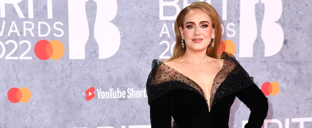 Adele Wears an Armani Dress at the 2022 BRIT Awards