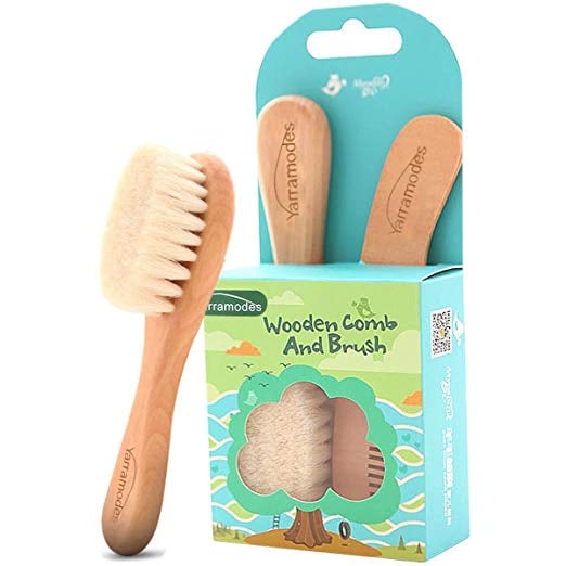 johnson baby hair brush