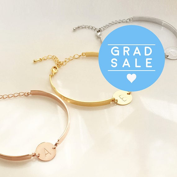 hand-stamped cuff bangle