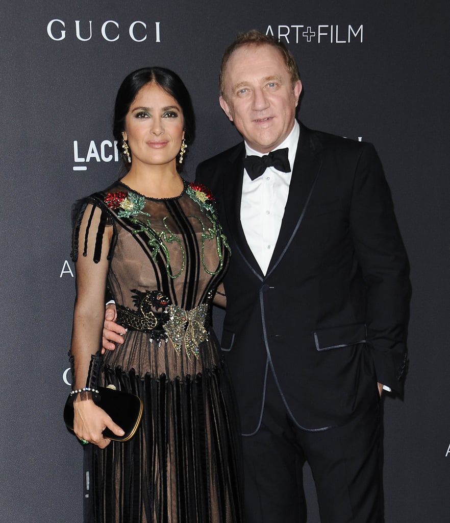 Salma Hayek and Husband's Sweetest Pictures