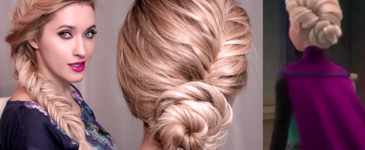Frozen's Elsa Braid DIY