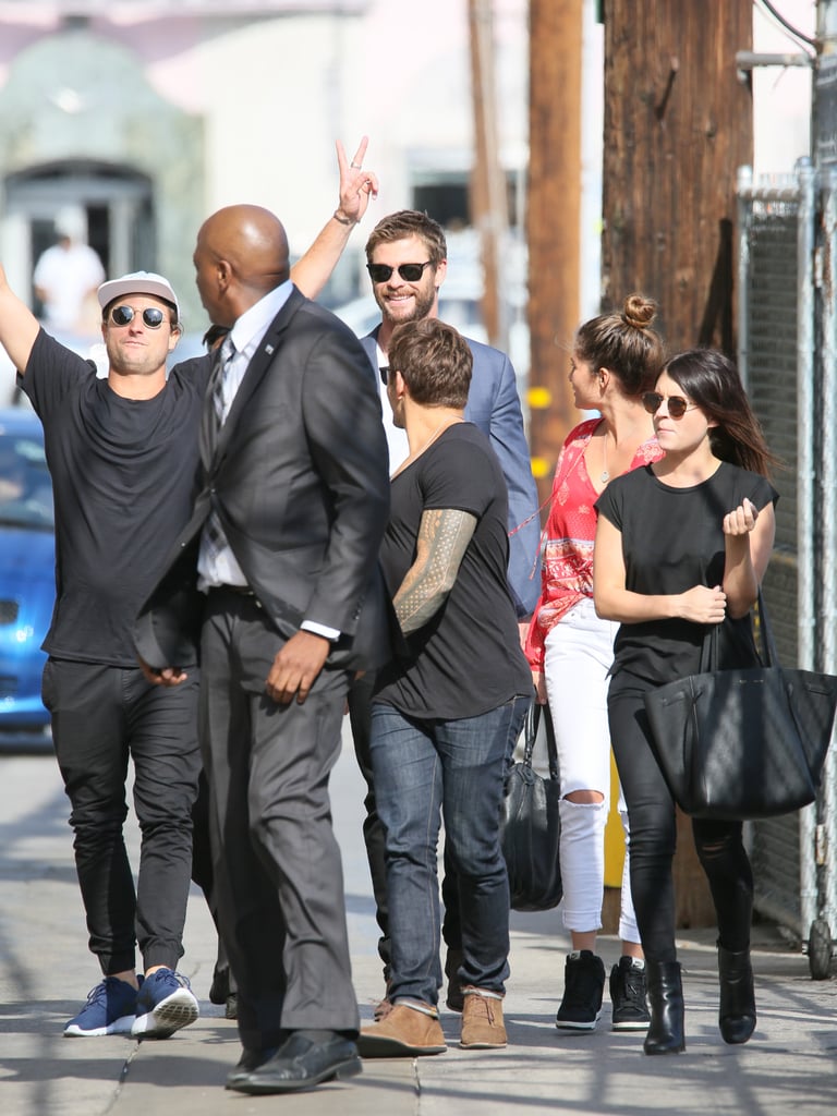 Chris Hemsworth Out in LA April 2016