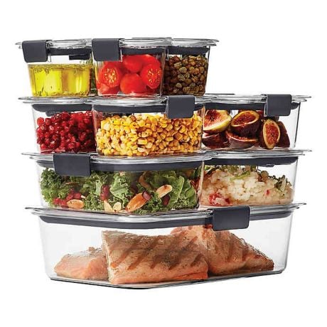 Rubbermaid Brilliance 22-piece Food Storage Container Set
