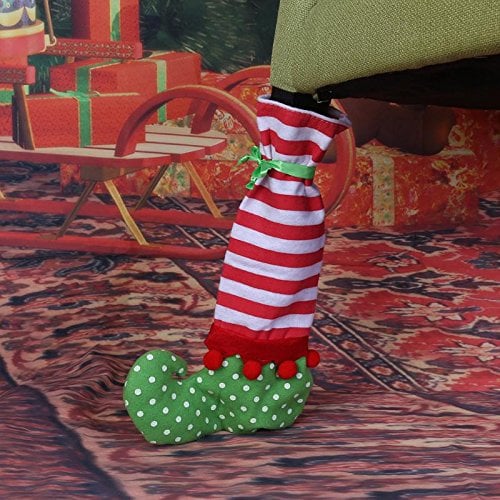 Elf Christmas Chair Leg Cover Elf on the Shelf Party Supplies