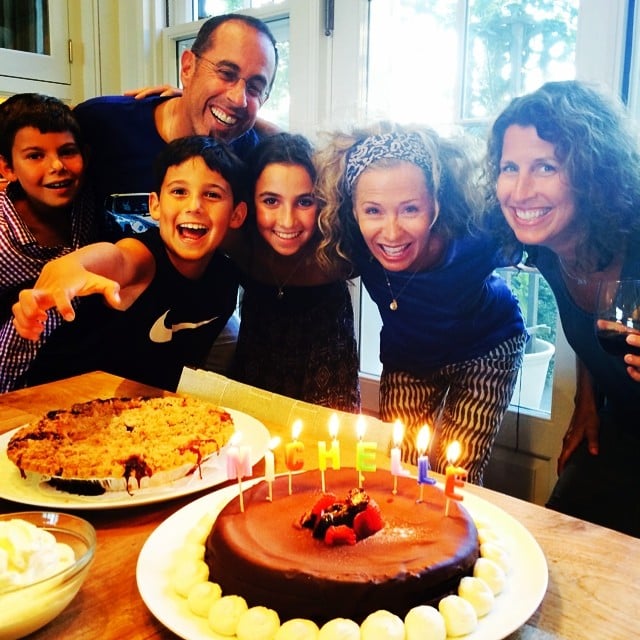 The Seinfeld family celebrated a friend's birthday with lots of tasty treats.
Source: Instagram user jessseinfeld