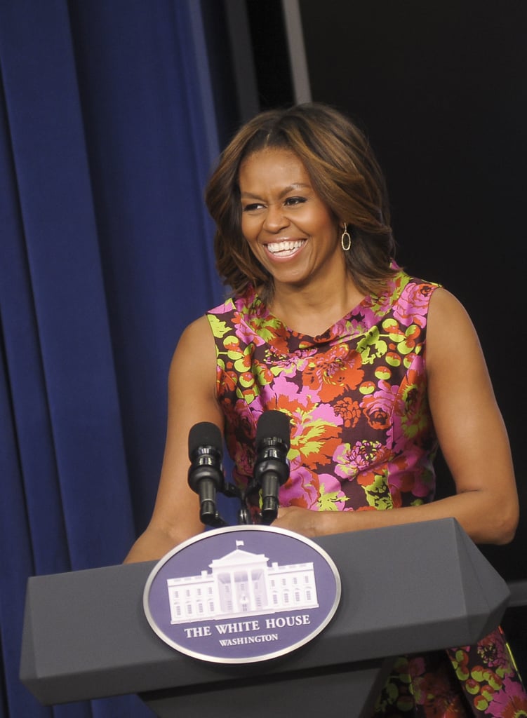 Michelle Obama took the podium at the White House screening of The Trip to Bountiful.