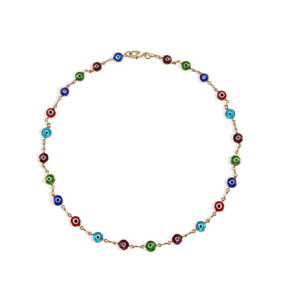 The M Jewelers The Multi Color Evil Eye Link Necklace