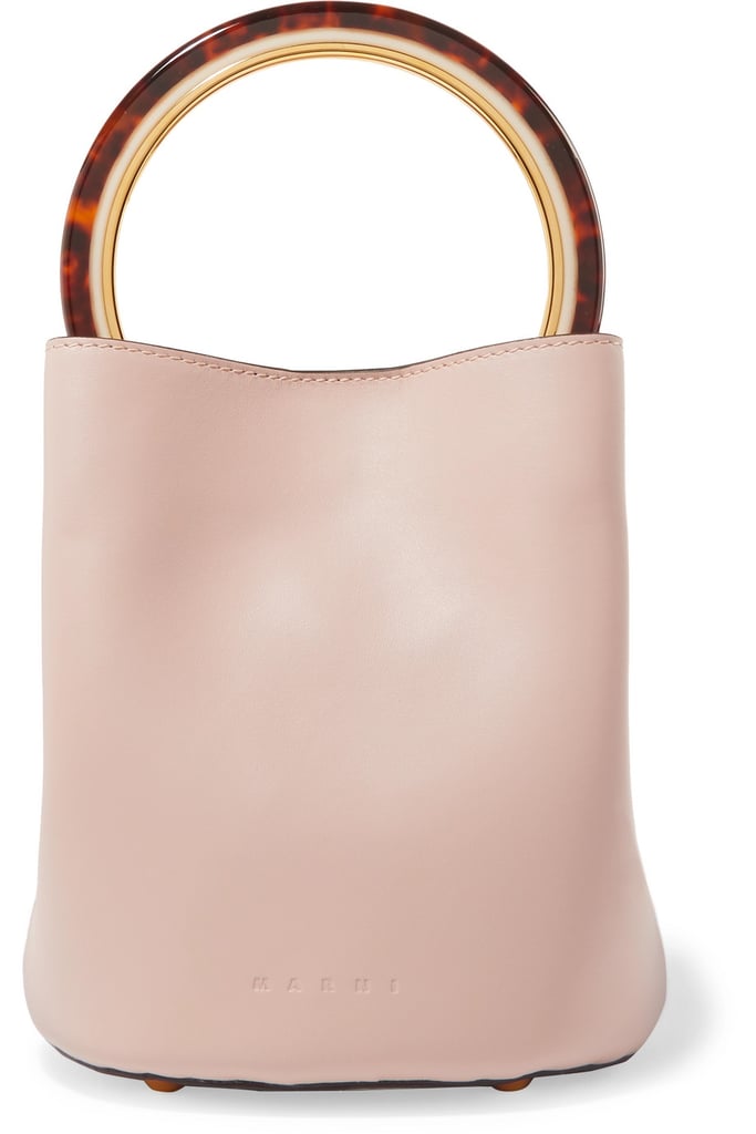 Leather Bucket Bag