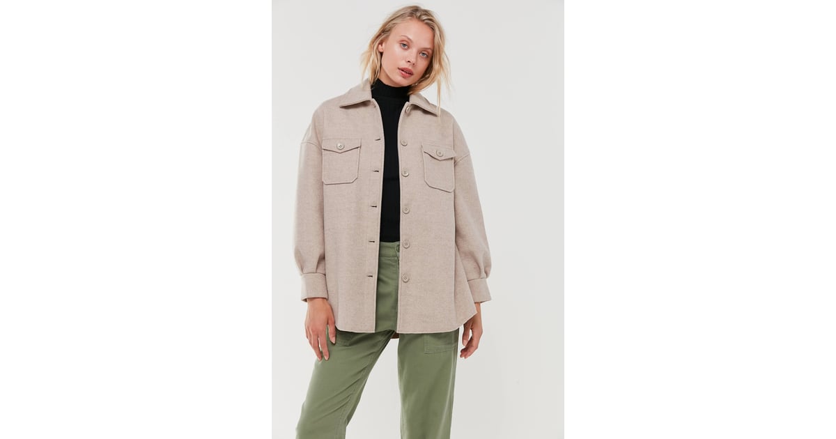 Bdg oversized shirt jacket clearance