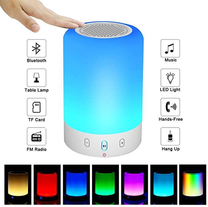 Night Light Bluetooth Speaker