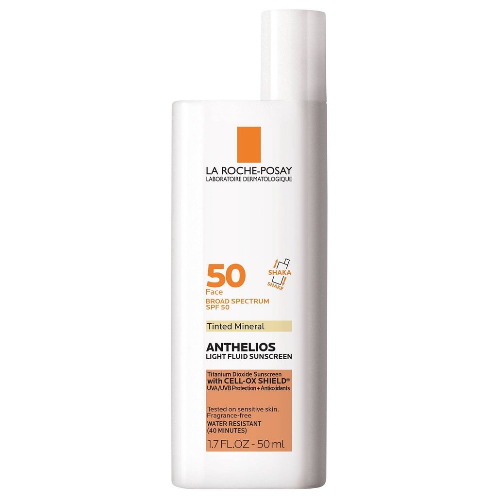 畅销面对防晒霜:La Roche-Posay Anthelios有色脸防晒霜的SPF 50