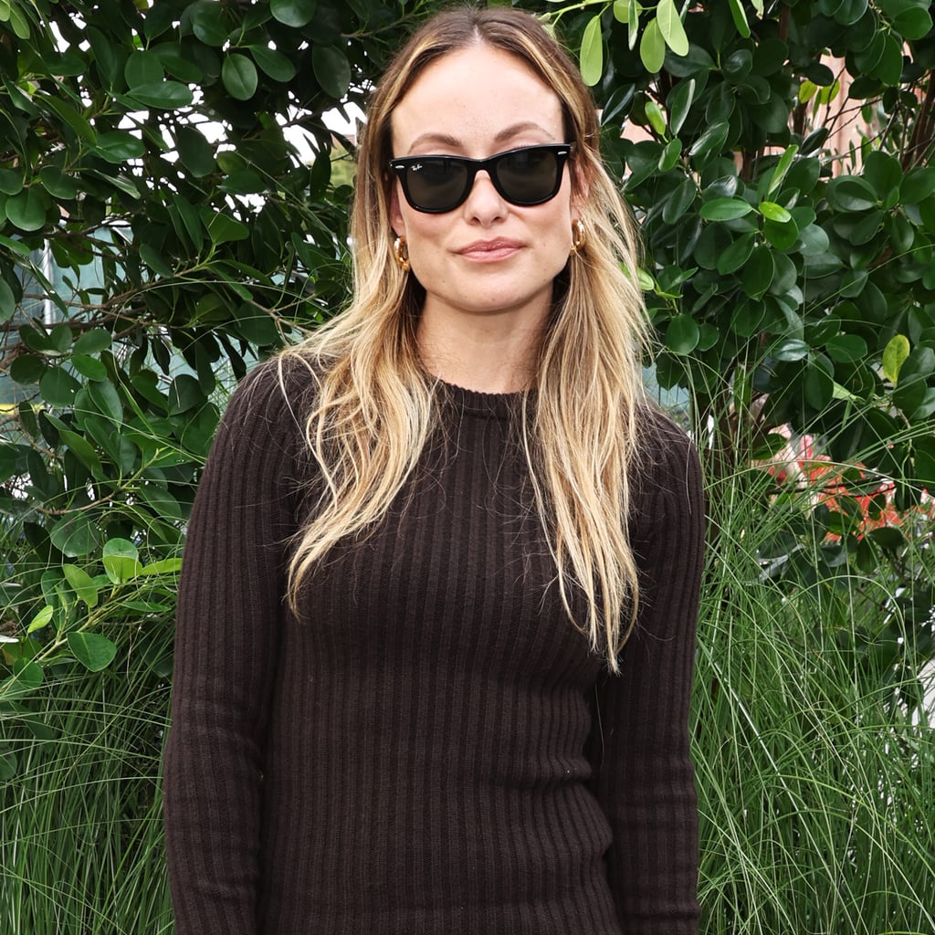 Olivia Wilde Fuses Summer With Fall in Hot Pants and Knee-High Boots at NYFW