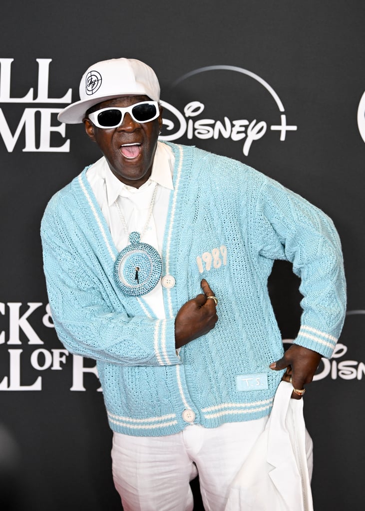 Flavour Flav Wears a "1989" Cardigan to the Rock & Roll Hall of Fame Induction Ceremony
