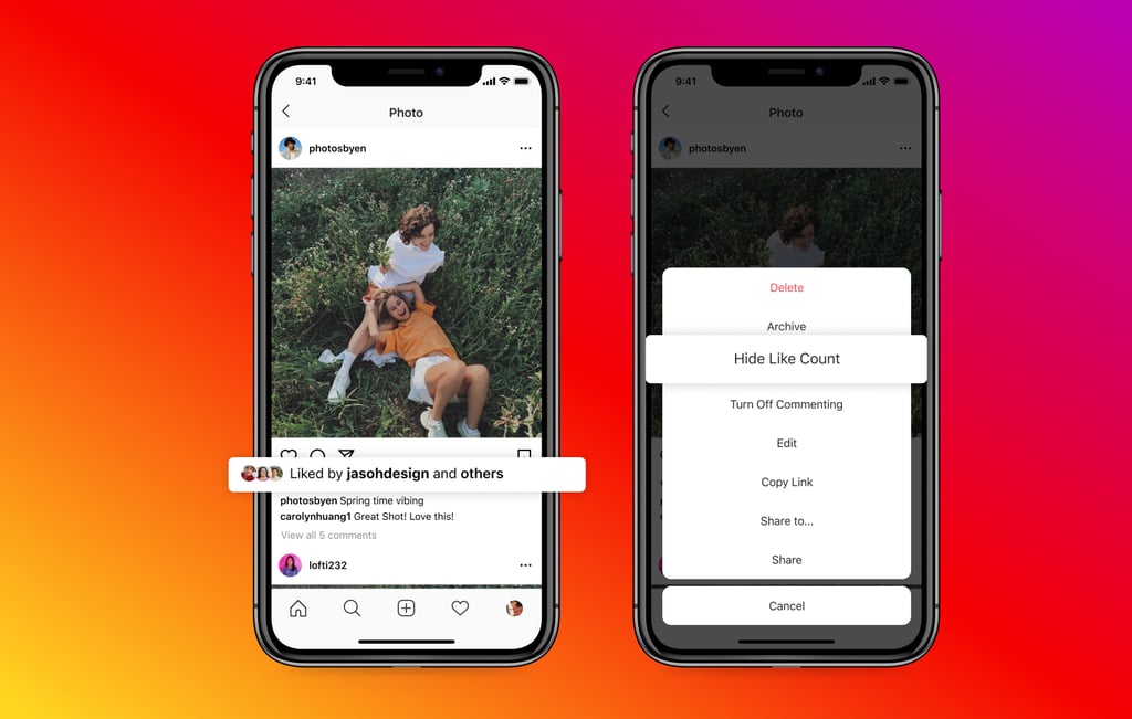 How to Hide Likes on Instagram Photos