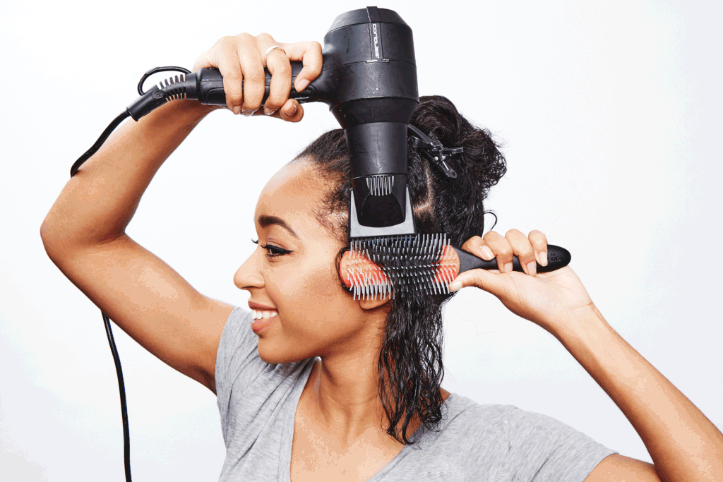 The Mistake: Using a Comb Attachment on Your Blow Dryer