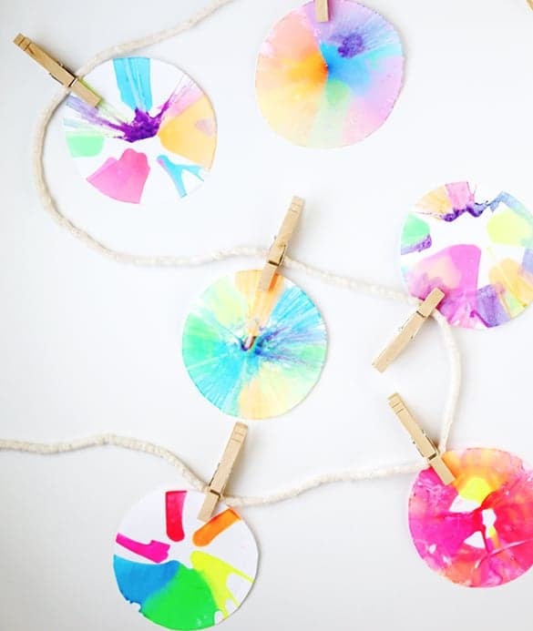 DIY Spin Art