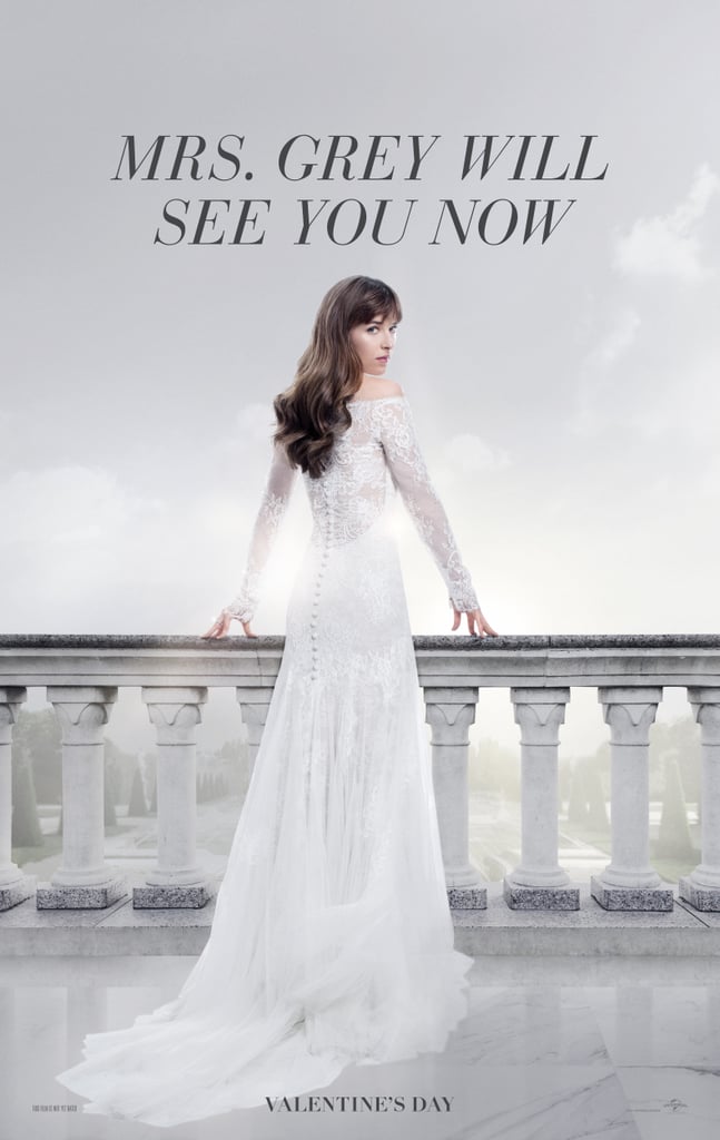 Anastasias Wedding Dress In Fifty Shades Freed Popsugar Love And Sex 